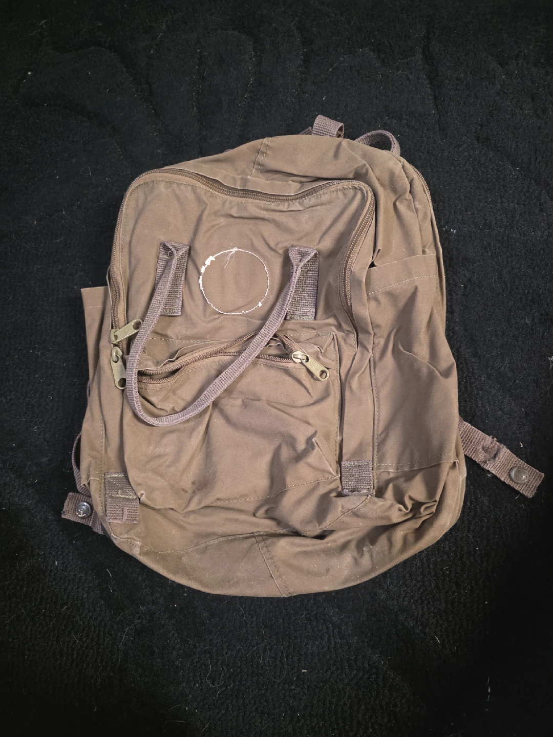 Brown Backpack