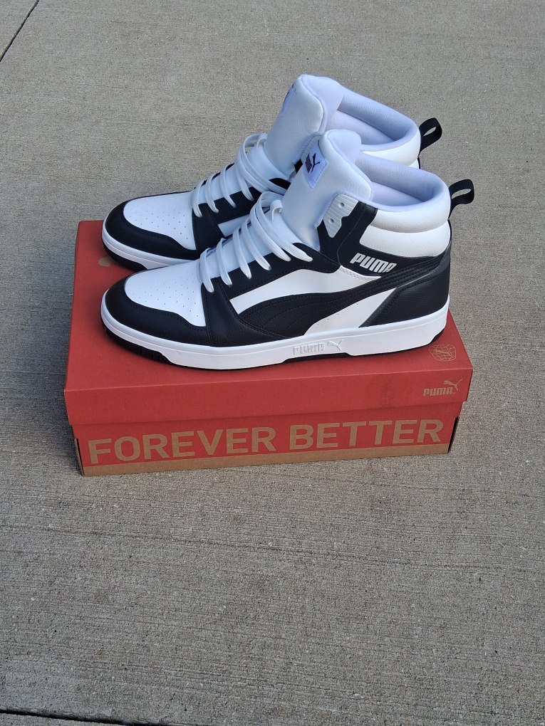 Puma Rebound V6 Mid-Top Sneakers - photo 4