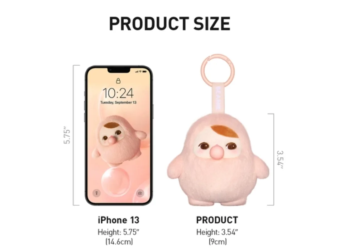 Pucky Beanie Bubble Up Series 💜 Sweet Bubble Plush Clip image indicator(3)