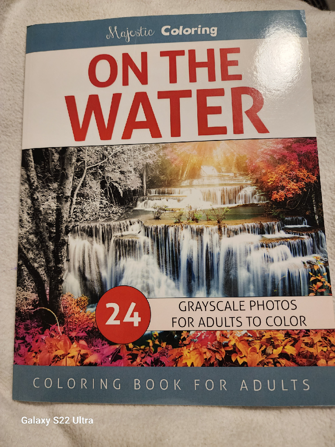 On The Water Adult Coloring Book