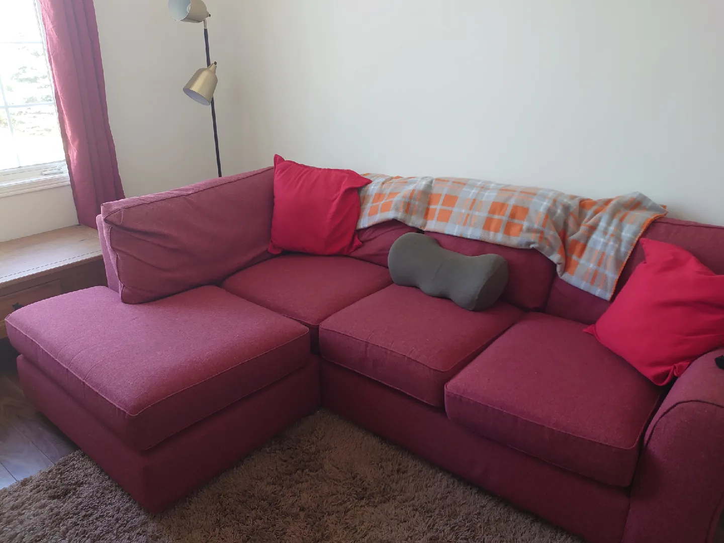 Red Sectional Sofa thumbnail