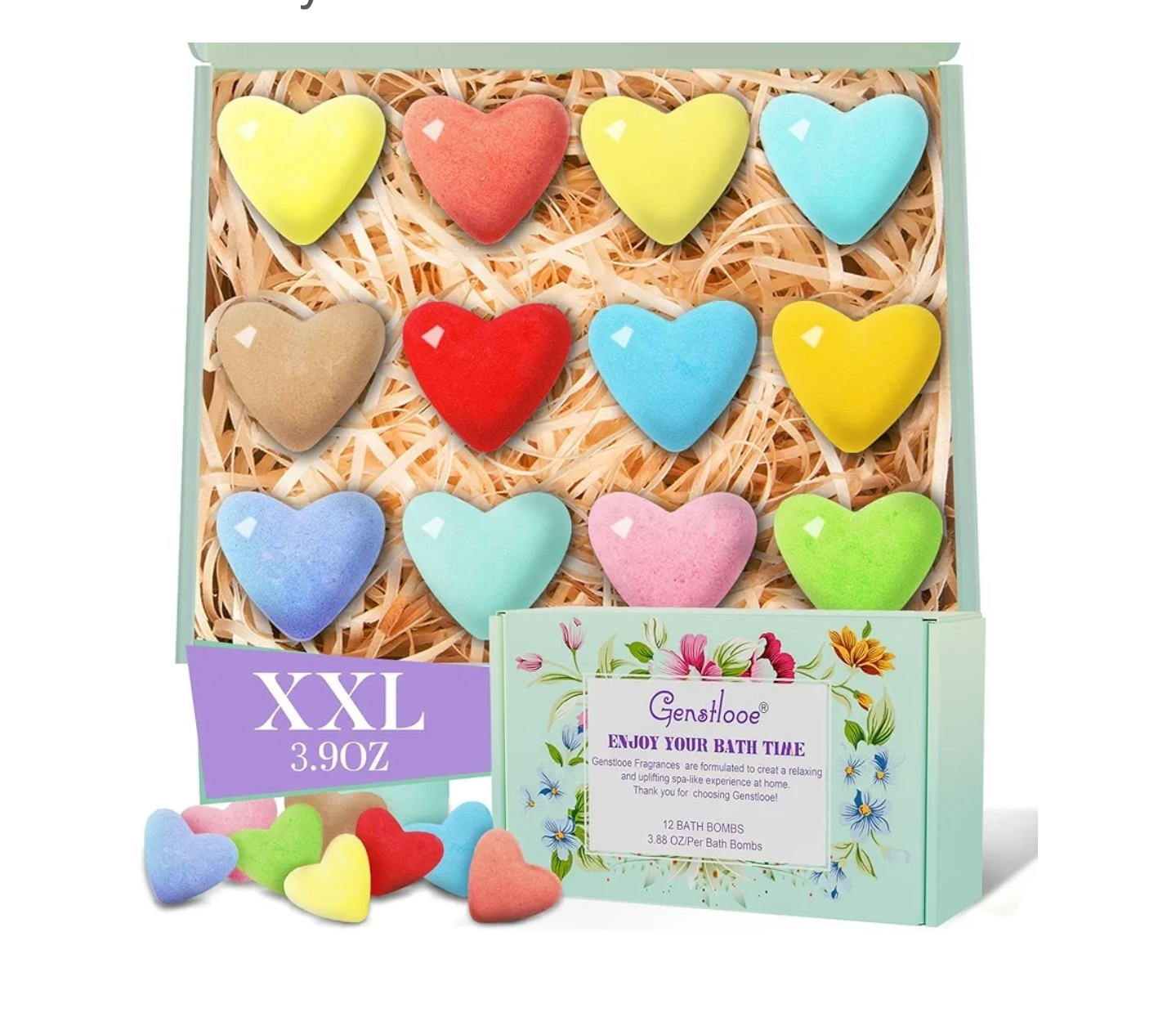12 Pcs XXL Bath Bombs