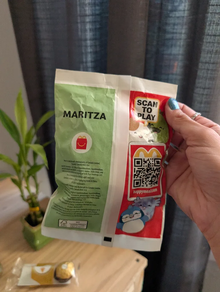 Squishmallows Maritza Cactus McDonald's Happy Meal Toy image indicator(2)