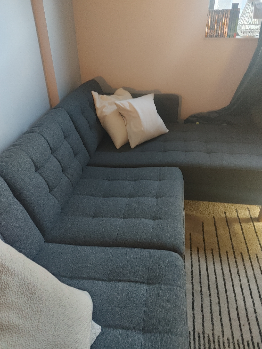 IKEA Morabo Grey Sectional Sofa - super functional. - photo 3