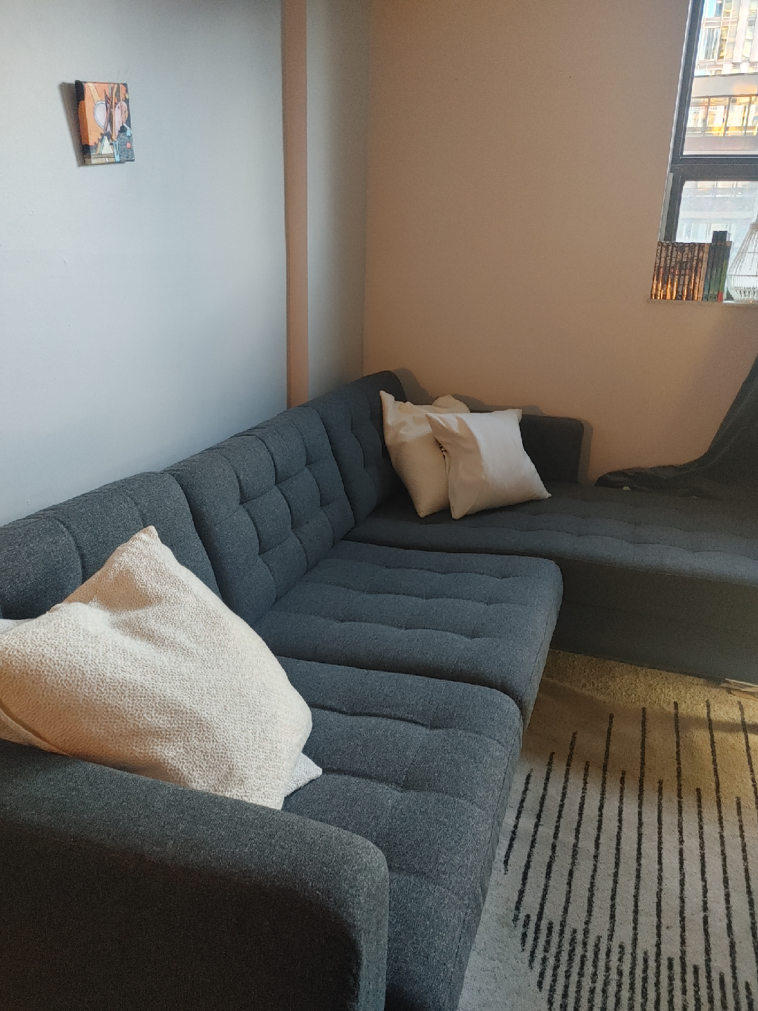 IKEA Morabo Grey Sectional Sofa - super functional. - photo 4