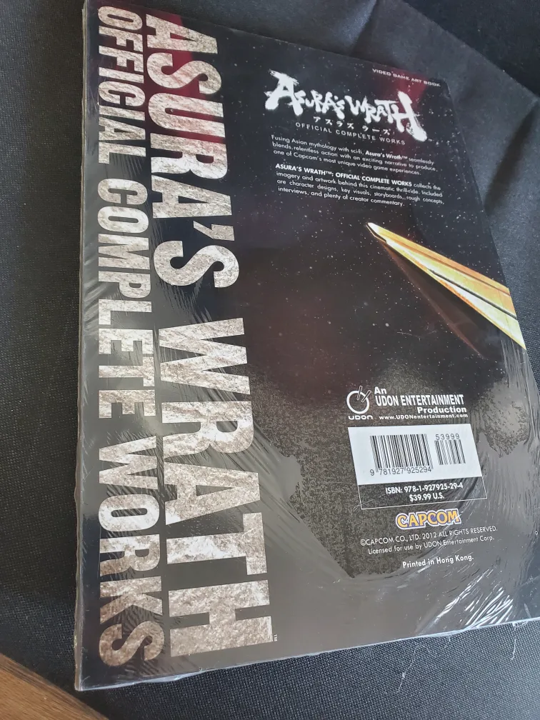 Asura's Wrath Official Complete Works Art Book - New! image indicator(2)