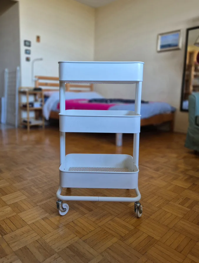 Ikea Raskog Utility Cart: White (Larger size) thumbnail