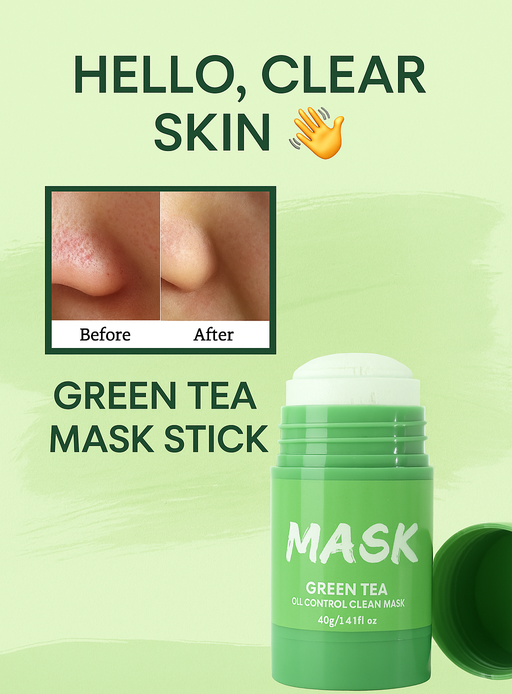 MEIDIAN Green Mask Stick - New - photo 2