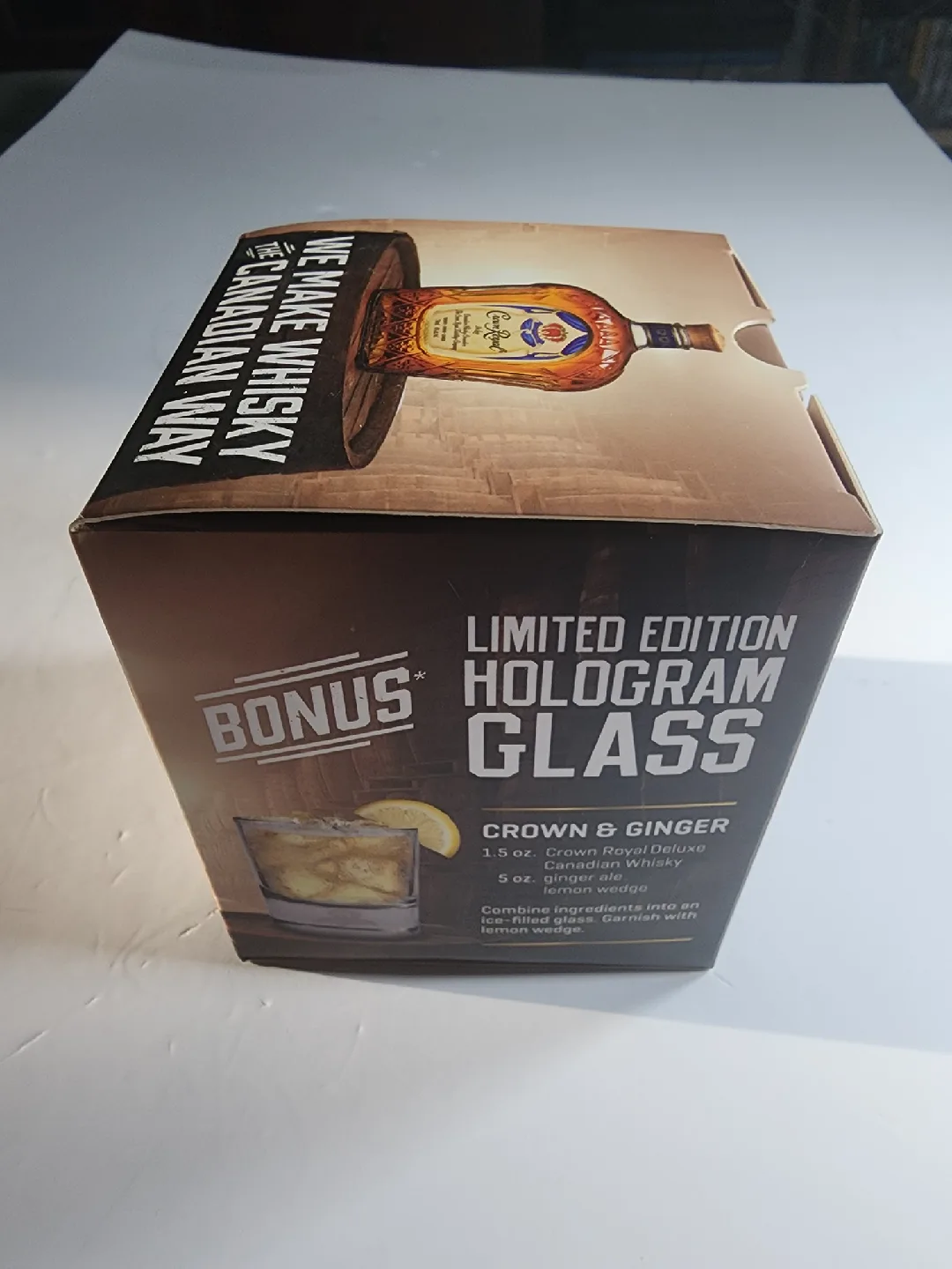 Crown Royal Limited Edition Hologram Glass image indicator(2)