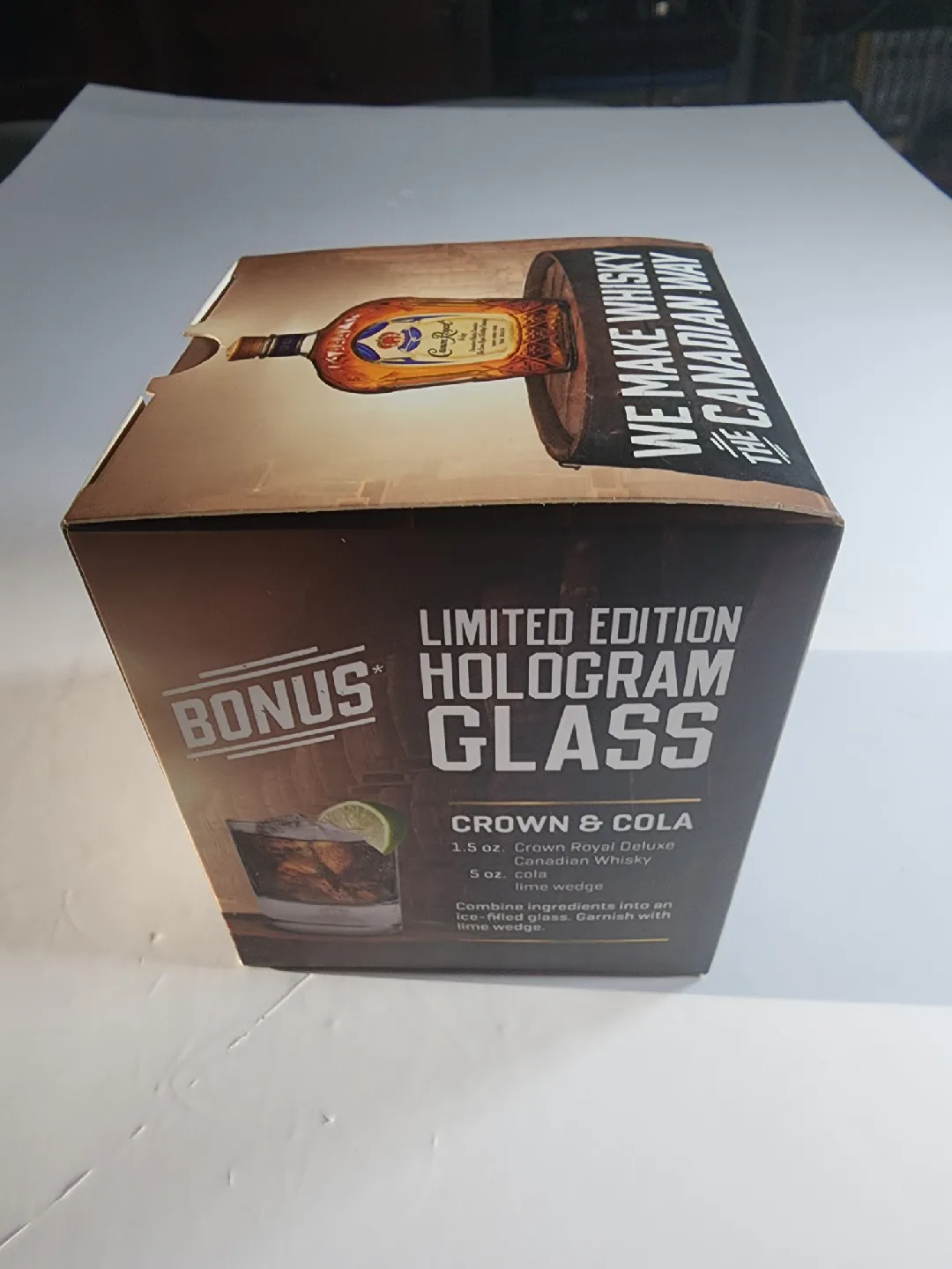 Crown Royal Limited Edition Hologram Glass image indicator(4)