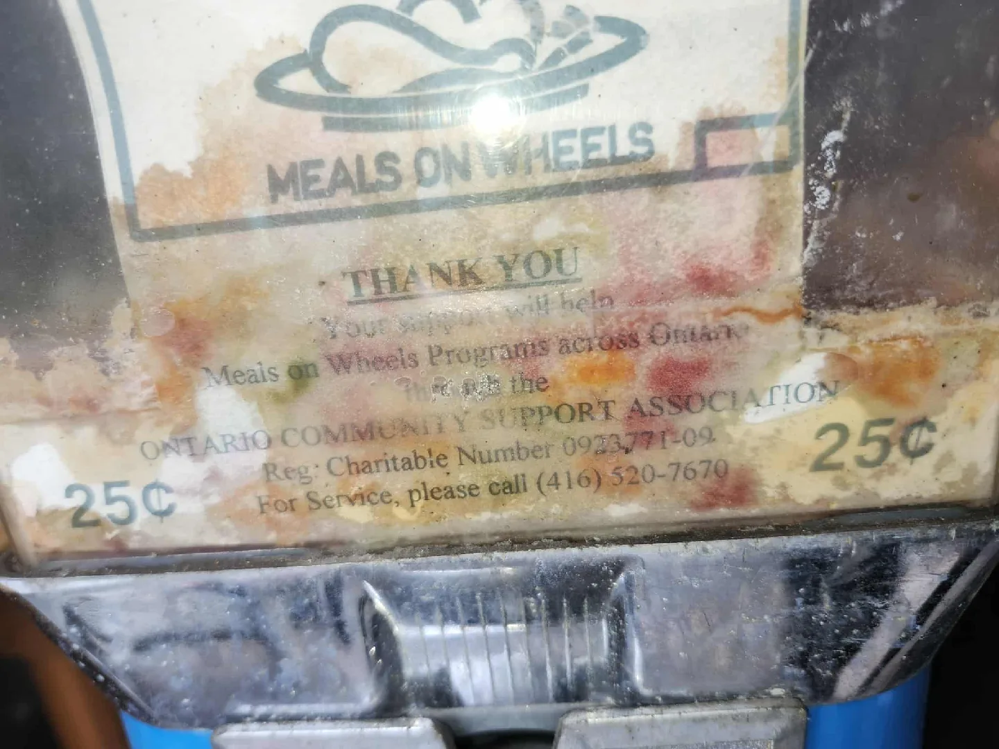 Vintage Meals on Wheels Gumball Machine image indicator(2)