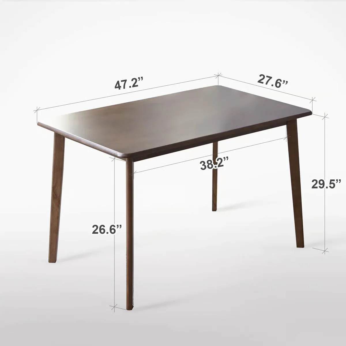 Brown Wood Dining Table ONLY!! image indicator(5)