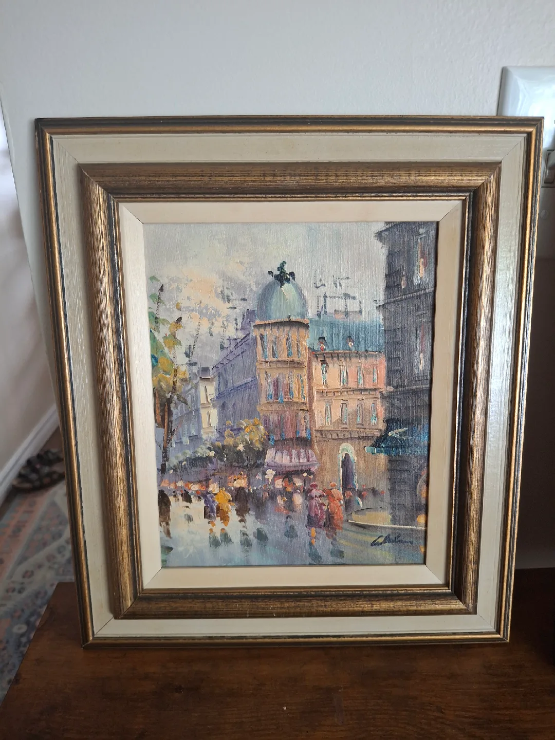 Framed Original Oil Painting Signed by artist image indicator(5)