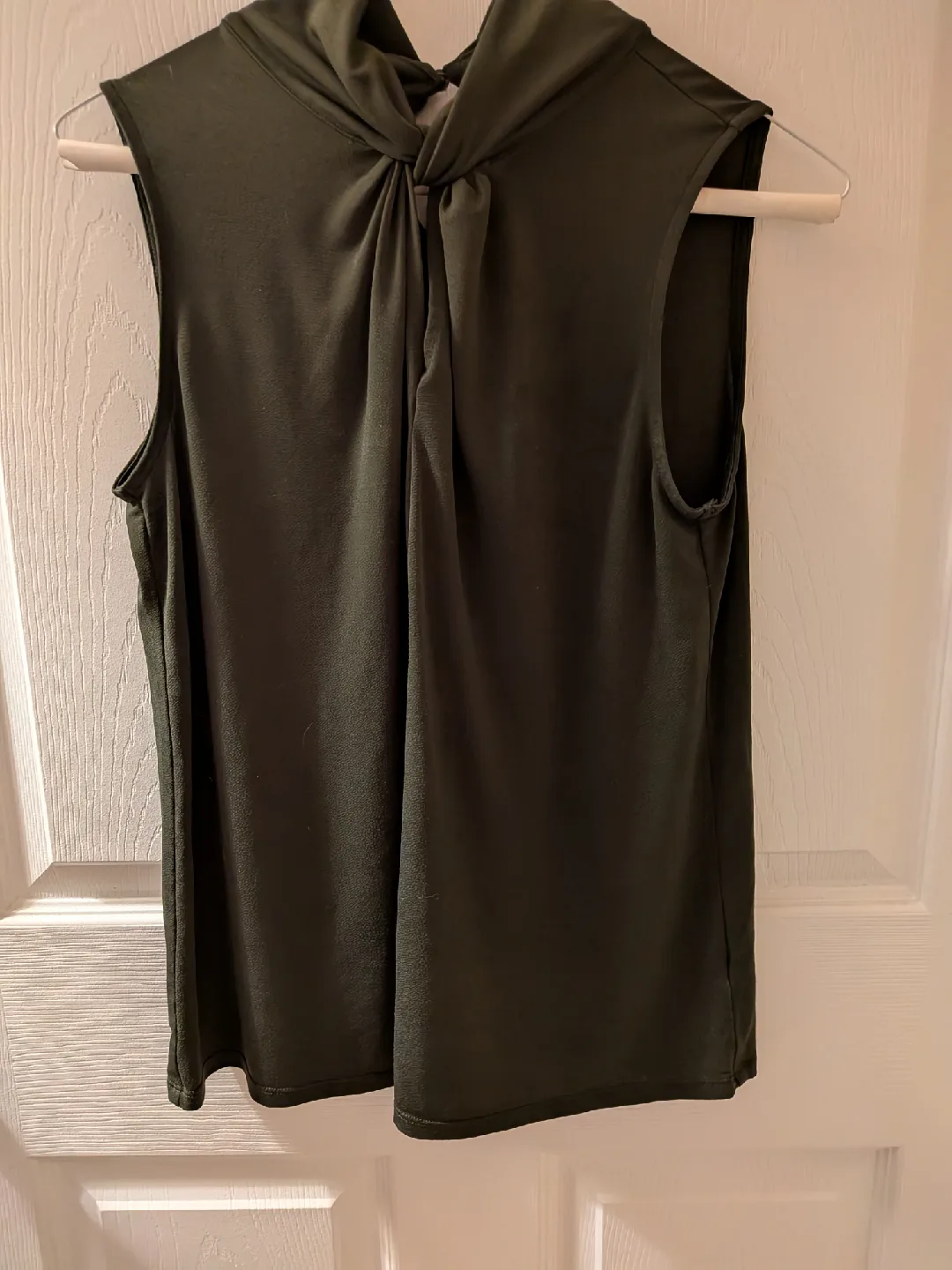 George Olive Green Sleeveless Top - Size M/M thumbnail