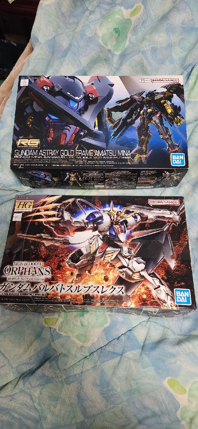 Gundam Astray Gold Frame Amatsu Mina & Barbatos Lupus Rex thumbnail