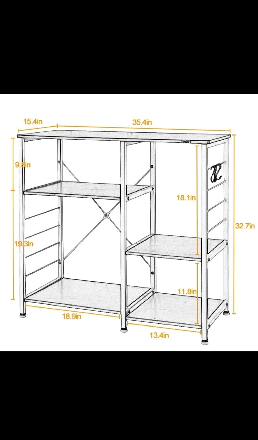 Kitchen Storage Rack 3-tier *new image indicator(5)