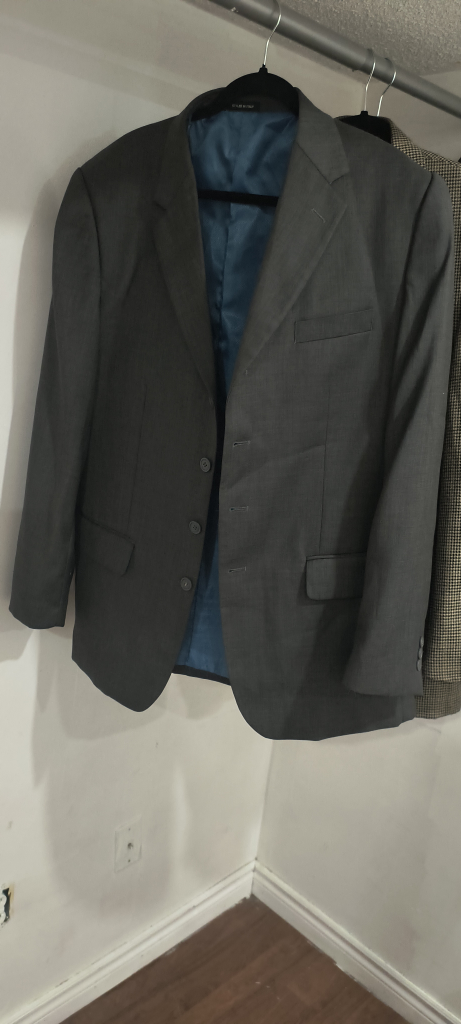 Styled in Italy Grey Blazer 42 w