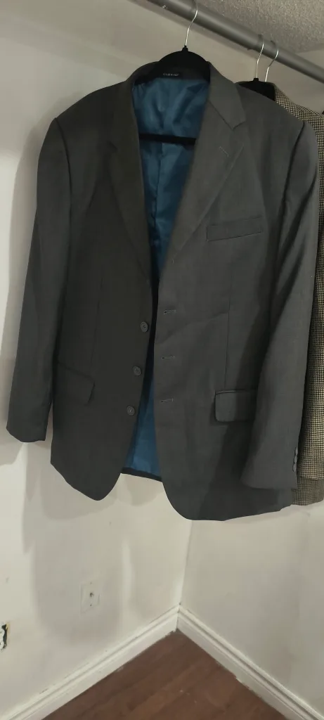 Styled in Italy Grey Blazer 42 w thumbnail