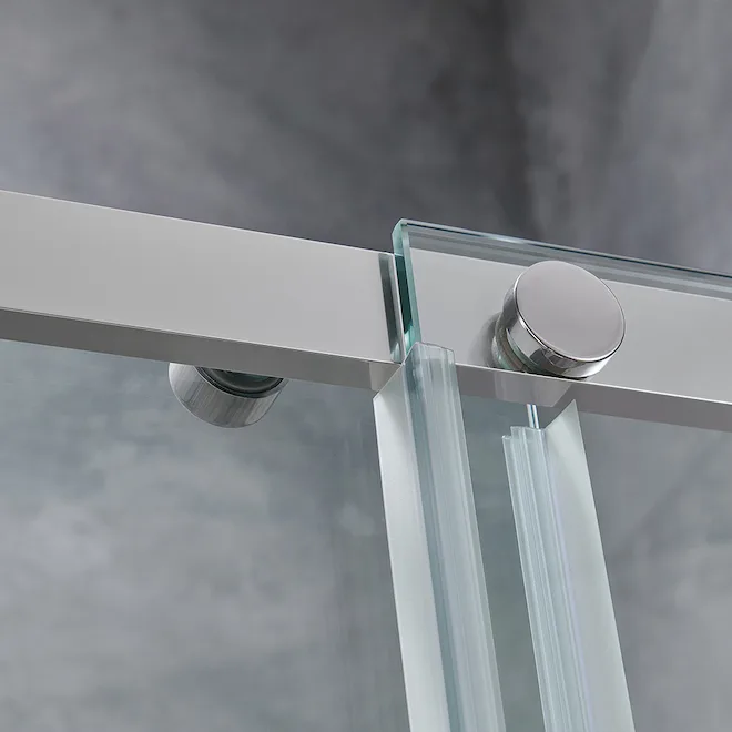 Ove Venice 60" Chrome Finish Shower Door - New in Box! image indicator(4)