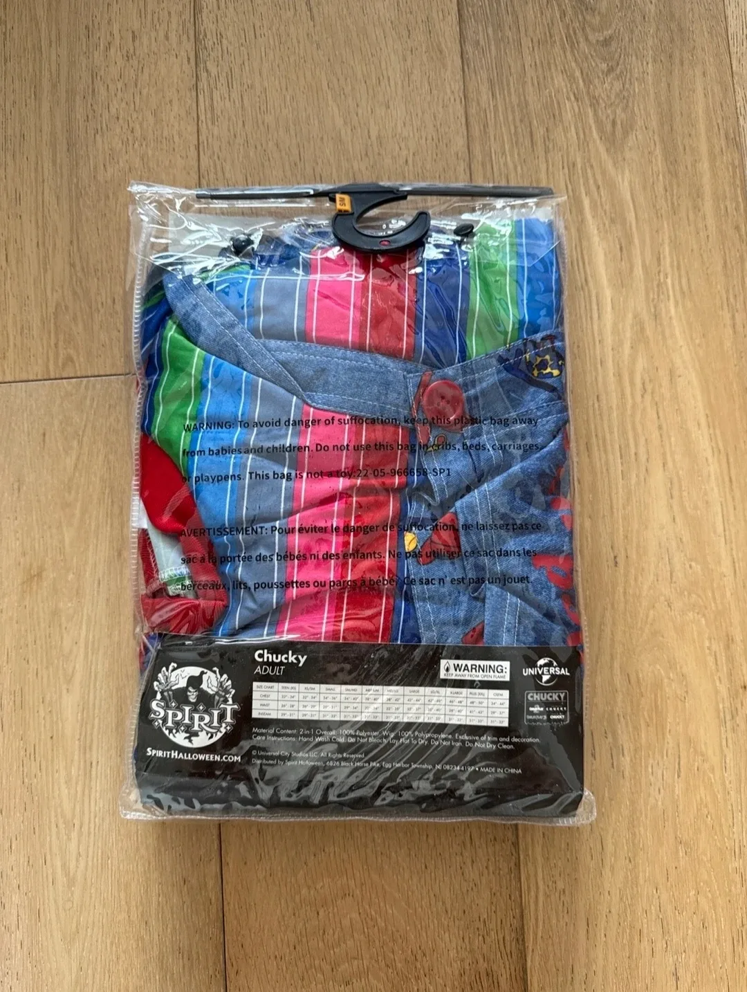 Chucky Costume - Adult Size S-M image indicator(2)