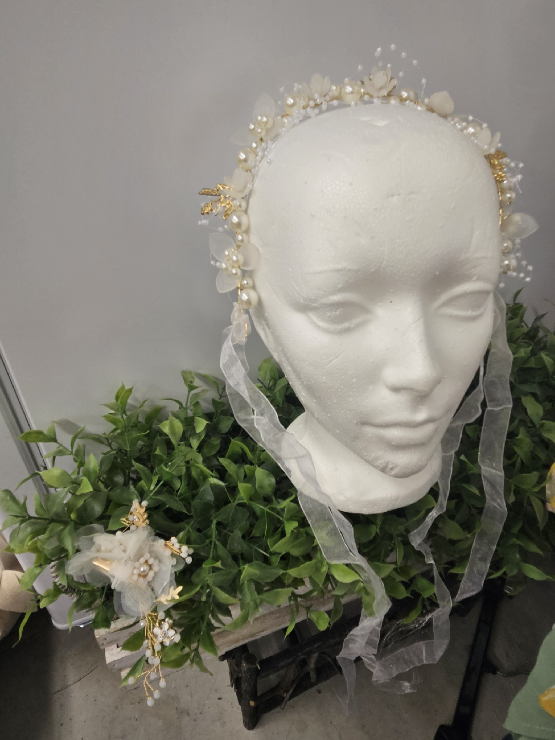 Wedding, First Communion..Dress with Floral Headpieces - photo 4