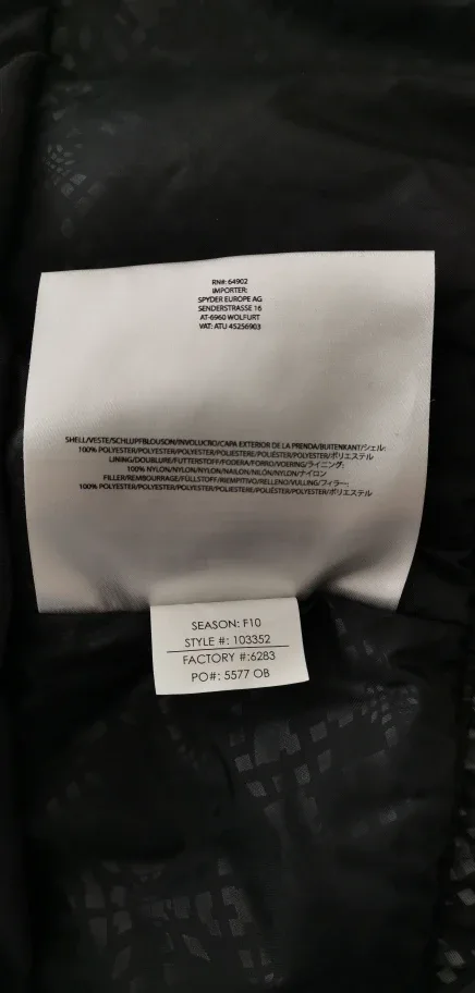 Spyder Xtl 10000 Thinsulate Ladies jacket size 18 XL (brand new) image indicator(10)