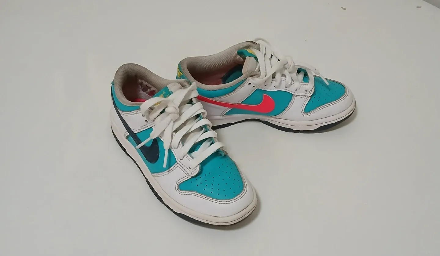 Nike Dunk Low Teal/White Sneakers image indicator(3)