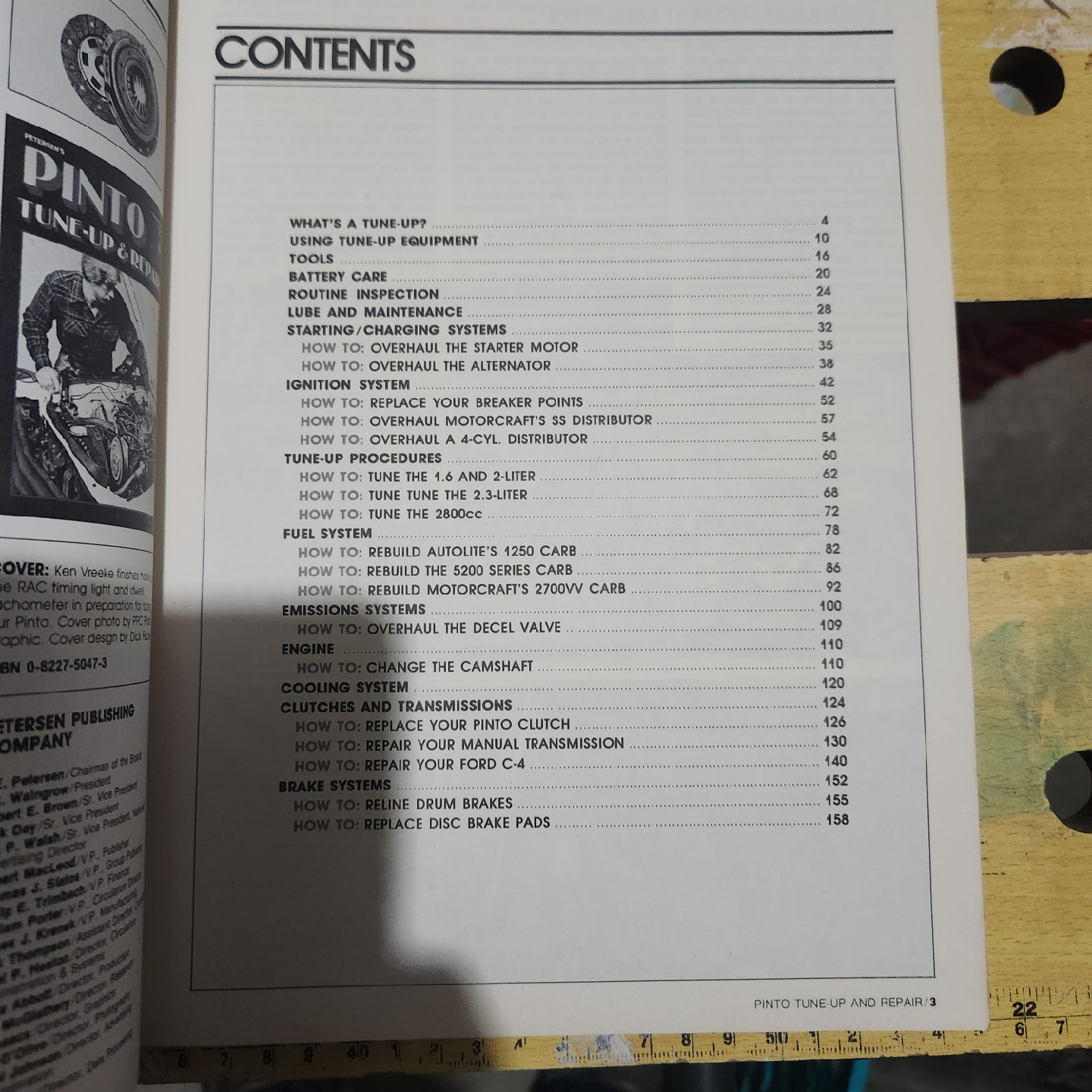 1971 Ford Pinto Car Shop Manual & Tune-Up Guide - photo 3