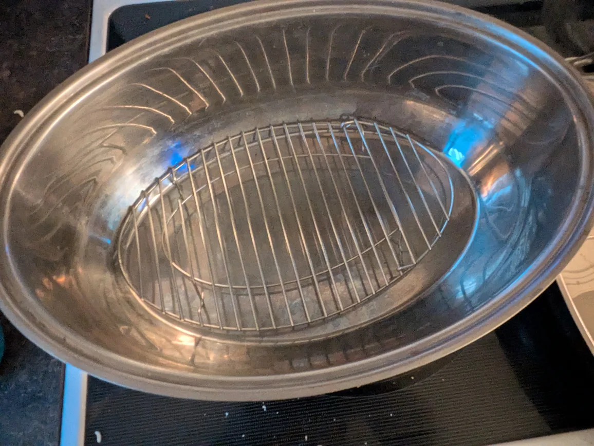 Stainless Steel Roasting Pan with Rack