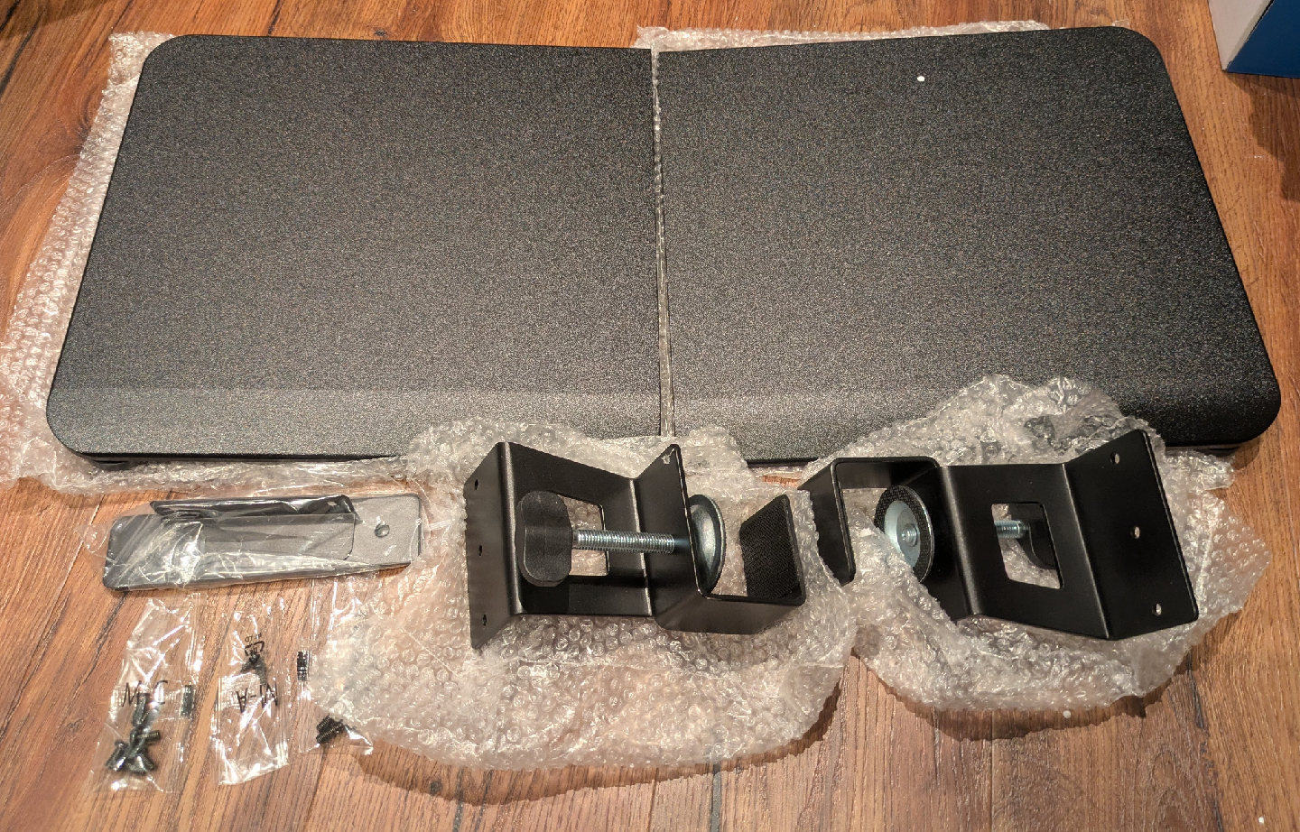 New gomaker table clamp-on keyboard tray