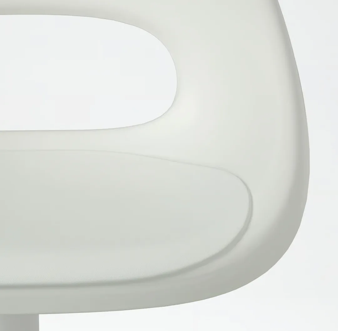 IKEA- LOBERGET / MALSKÄR Swivel chair, white image indicator(7)
