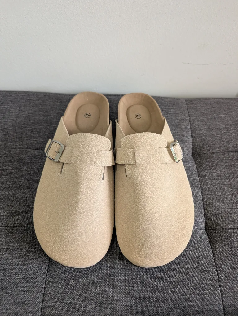 Brown & Beige Clogs - Size 42 image indicator(5)