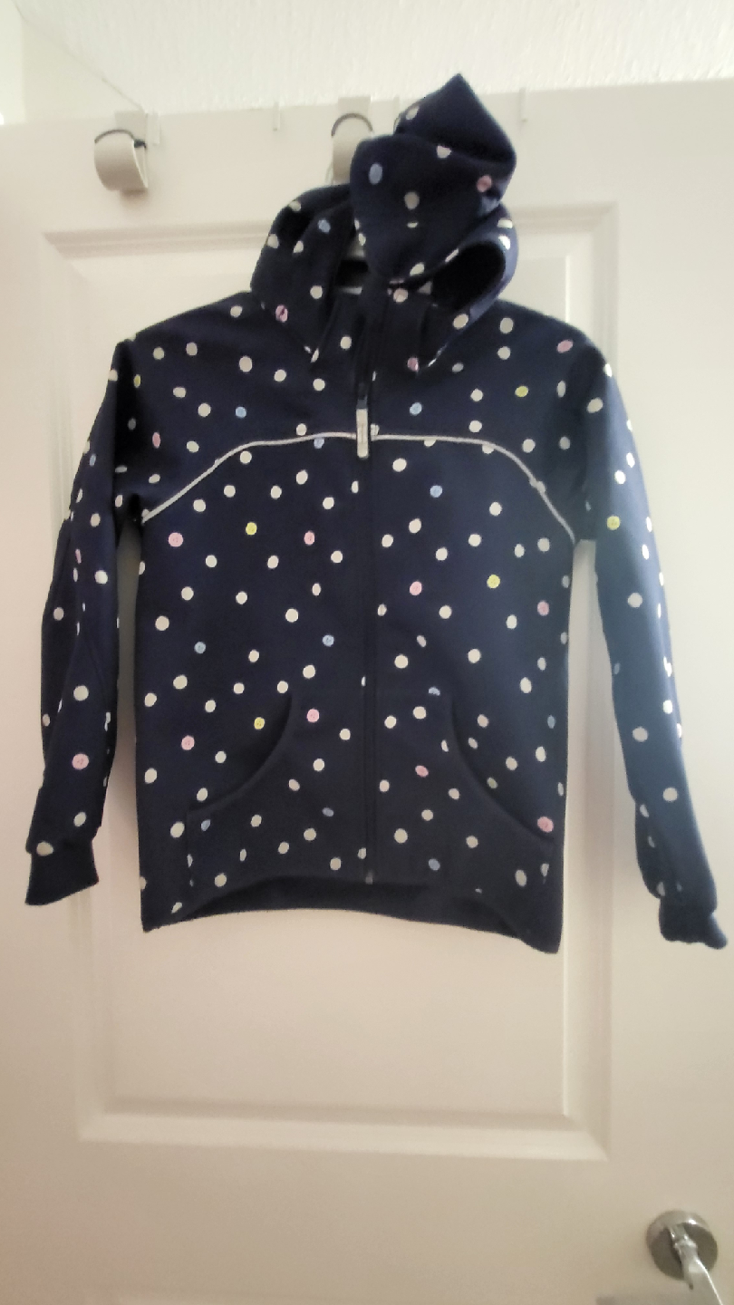 Polka Dot Rain Jacket for girl- H&M Size 9-10
