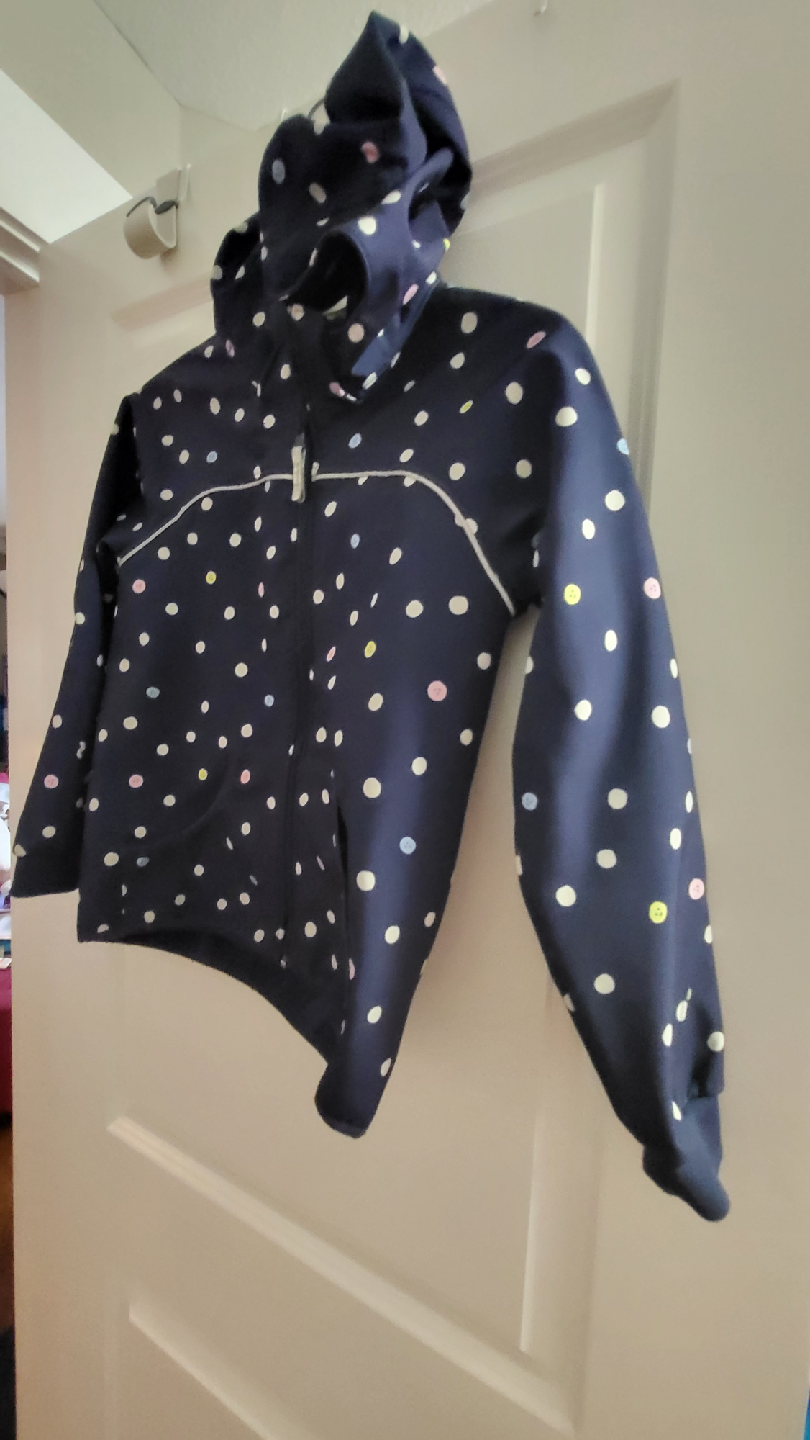 Polka Dot Rain Jacket for girl- H&M Size 9-10 - photo 2