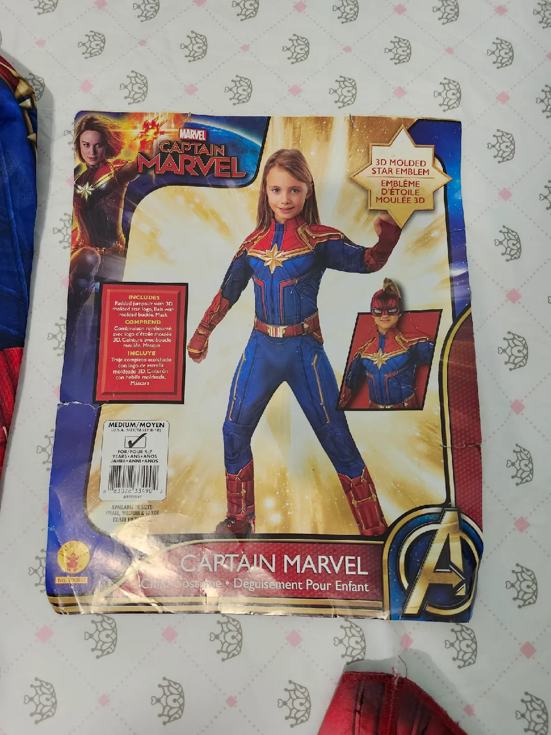 Captain Marvel Child Costume - Medium thumbnail