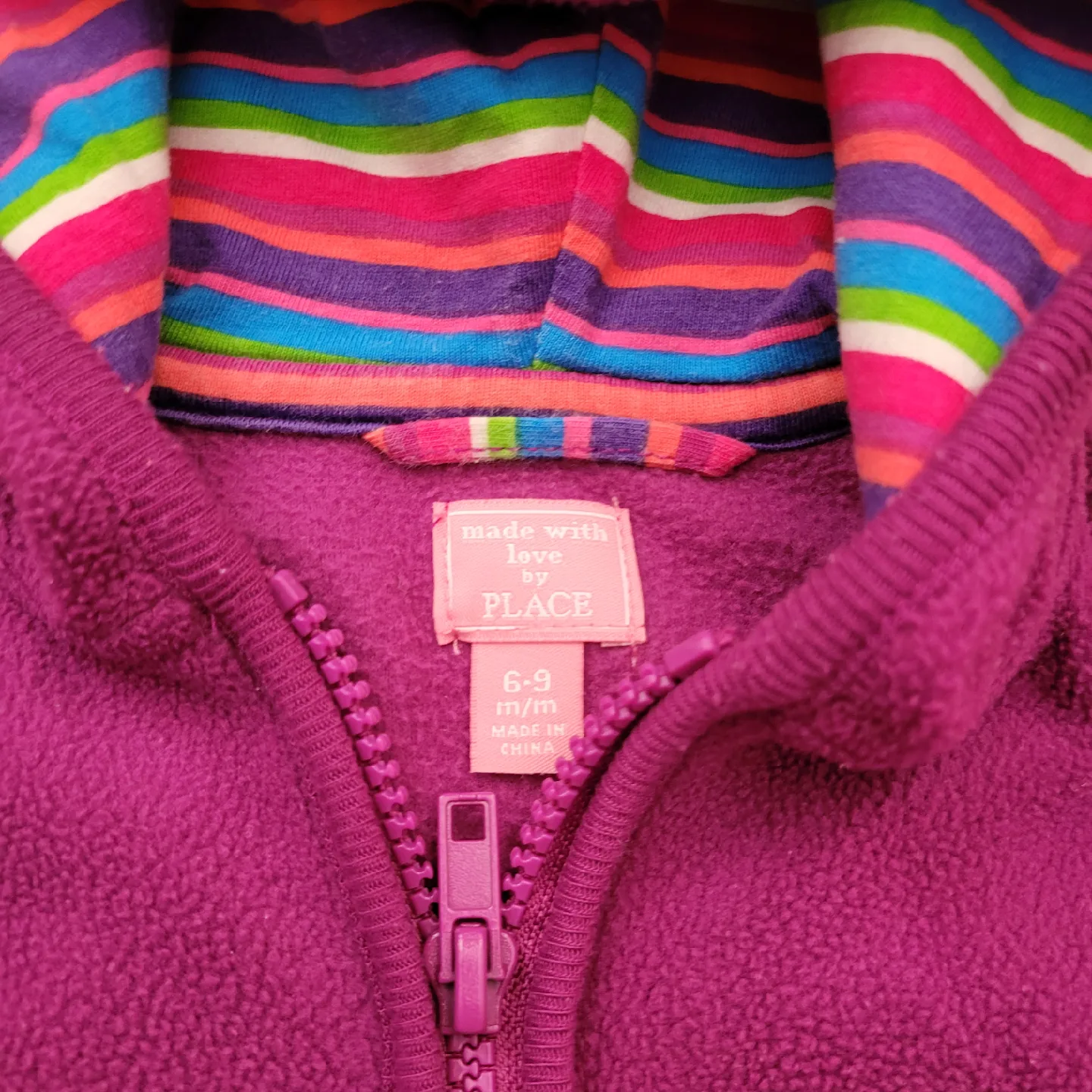 Carter's Baby Hoodies - Purple & Pink, NB image indicator(5)