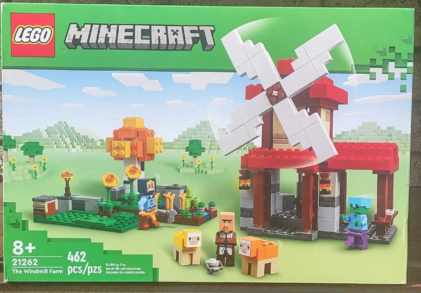 Lego Minecraft The Windmill Farm 21262 thumbnail
