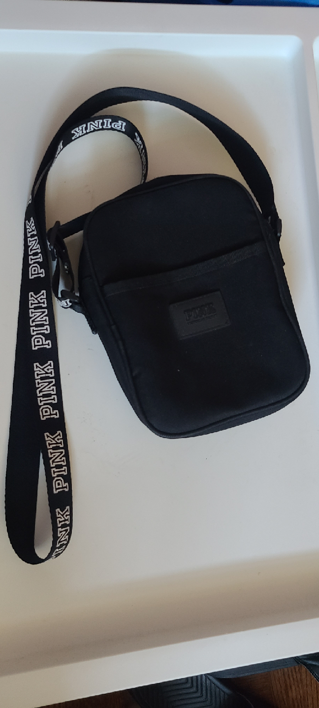 PINK Victoria's Secret Black Crossbody Bag