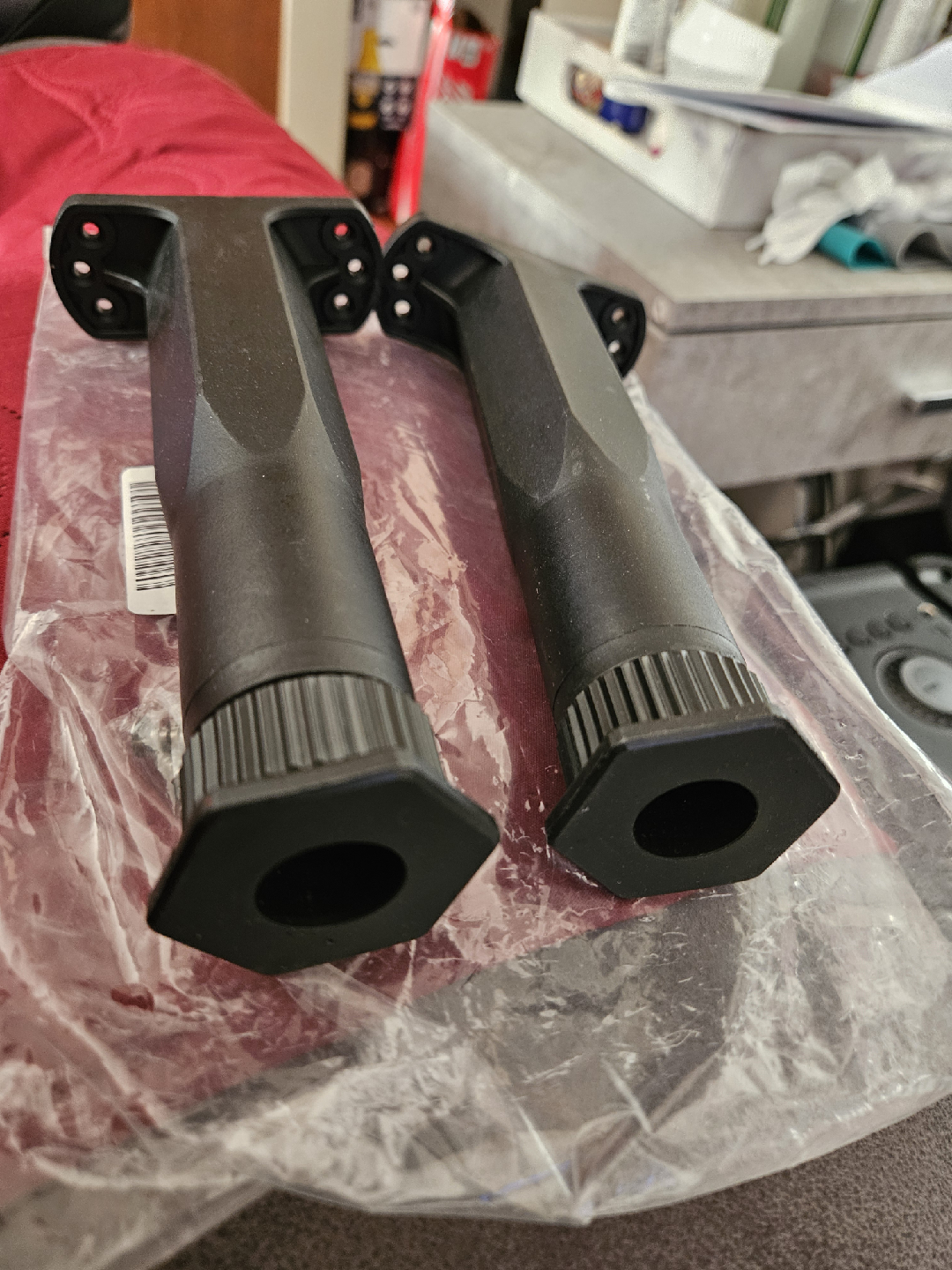 Black Furniture Legs - Set of 2 - photo 2