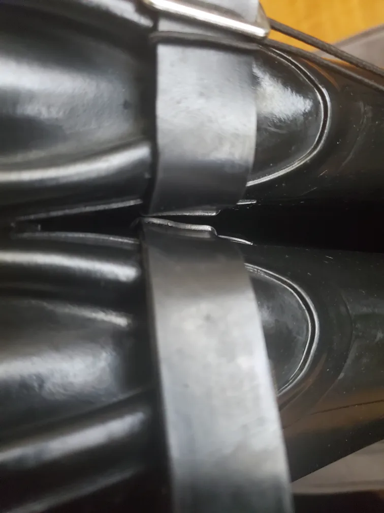 Addition elle Black Rain Boots Size 11 Wide image indicator(7)