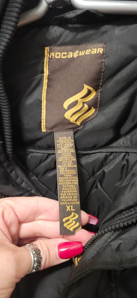 Rocawear Black Winter Jacket XL image indicator(2)