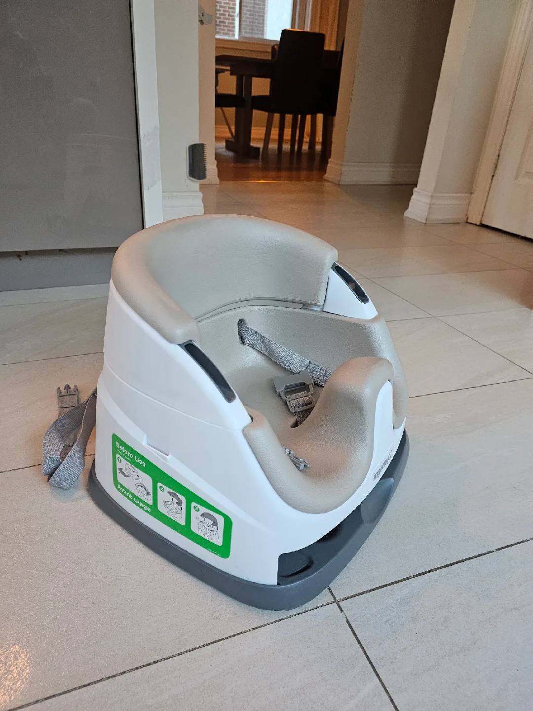 Ingenuity Baby Base 2-in-1 Seat - Grey image indicator(2)