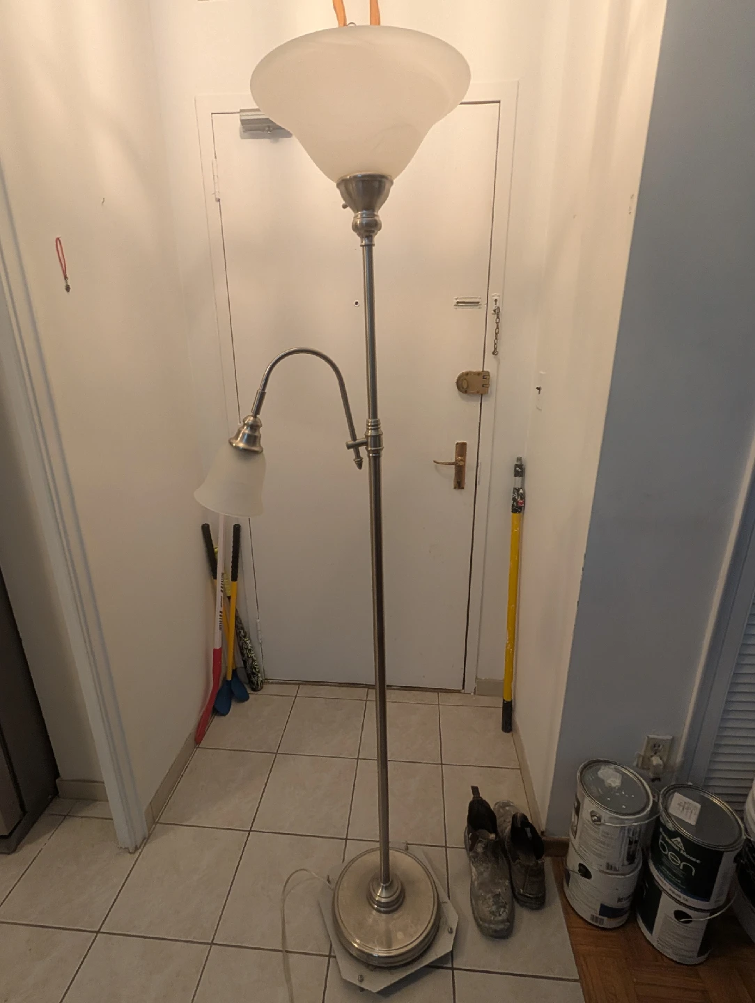 Floor Lamp with Reading Light