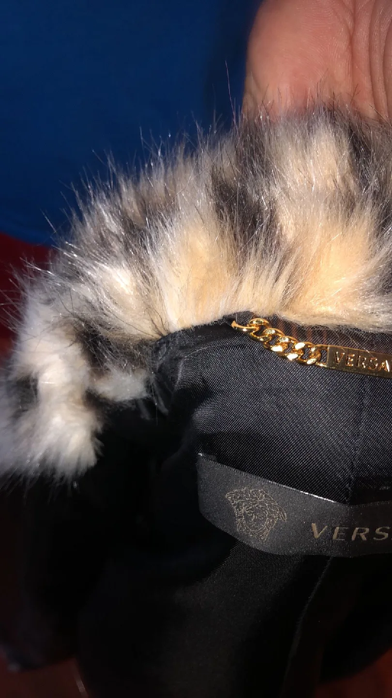 NEW Versace Leopard Print Coat image indicator(3)
