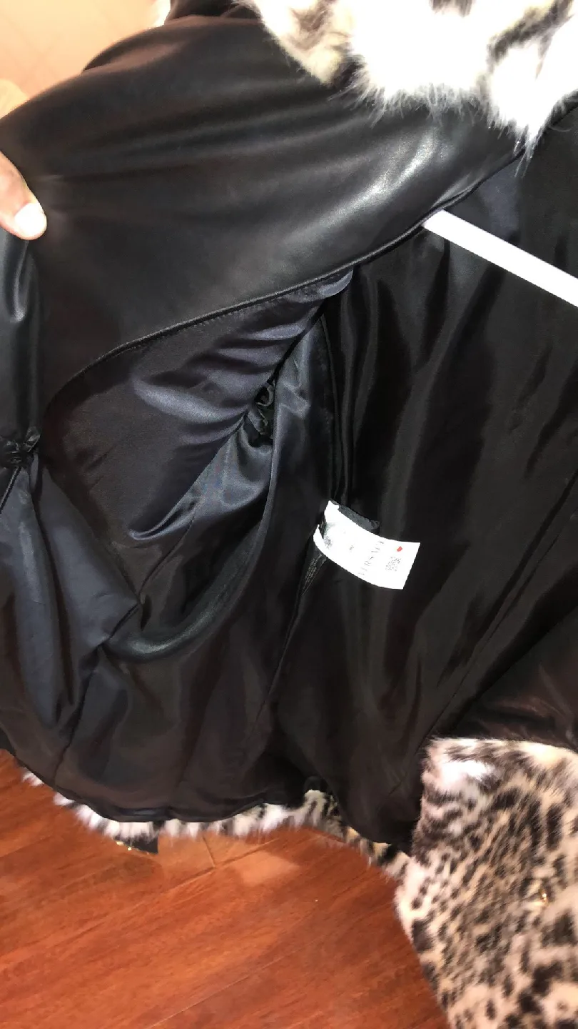 NEW Versace Leopard Print Coat image indicator(6)