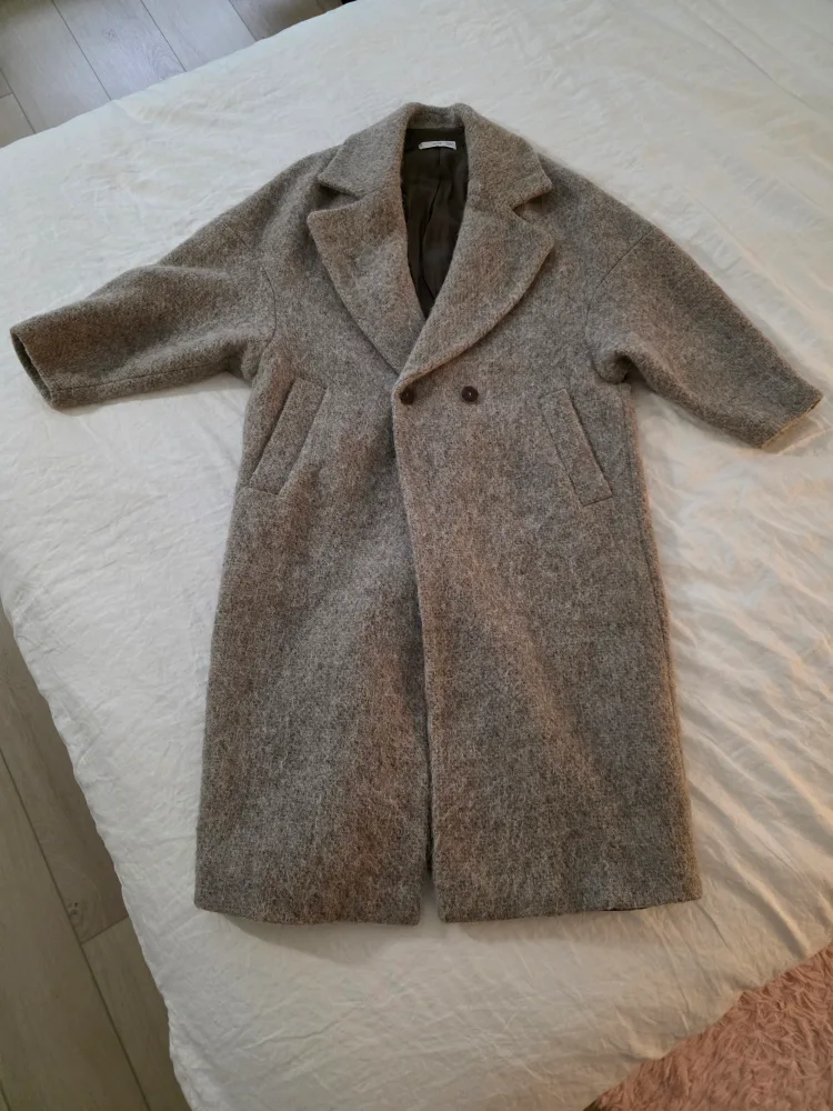 MNG Wool Blend Oversized Coat - Size XS image indicator(3)
