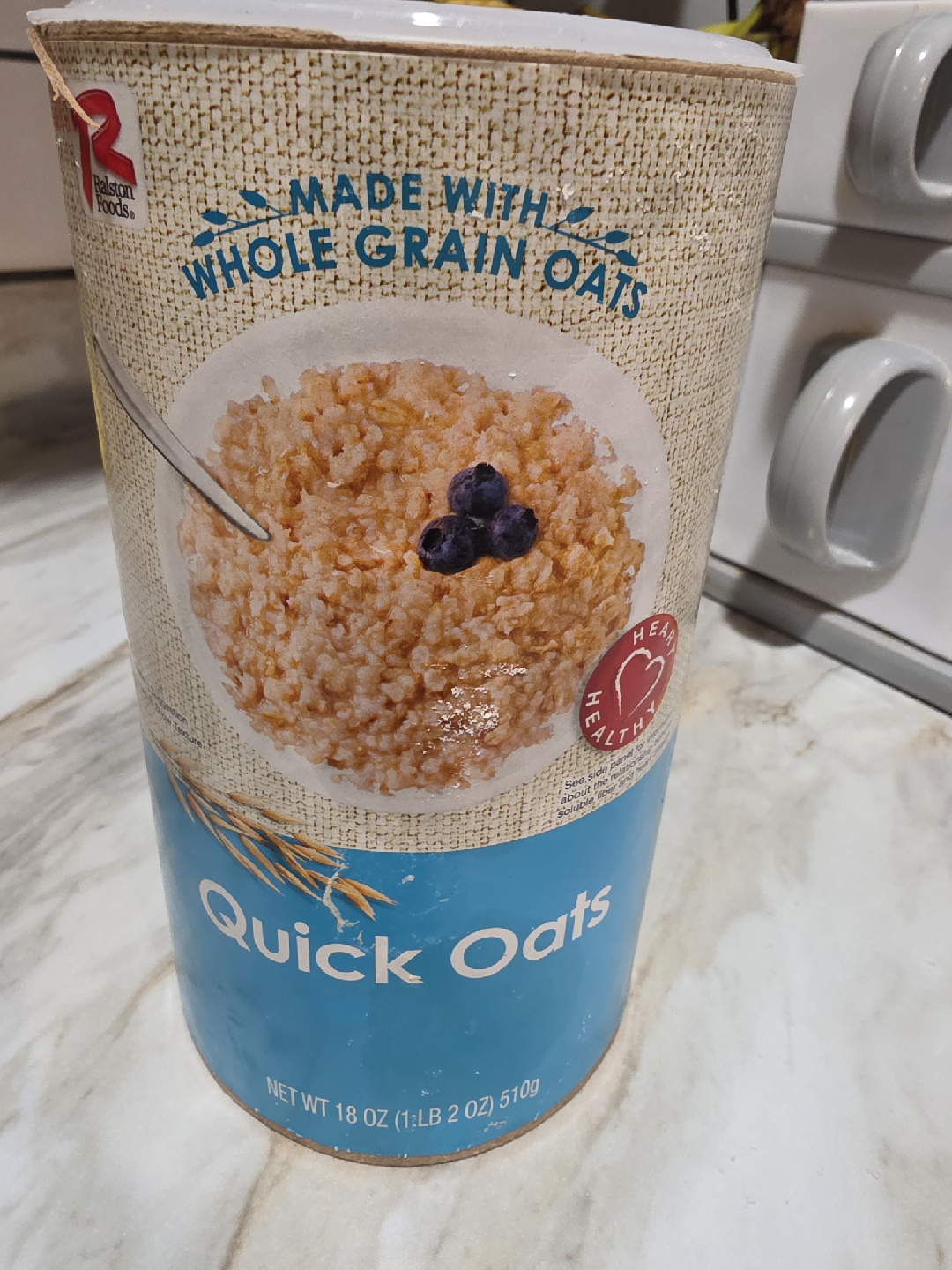 Ralston Foods Quick Oats - 18 oz