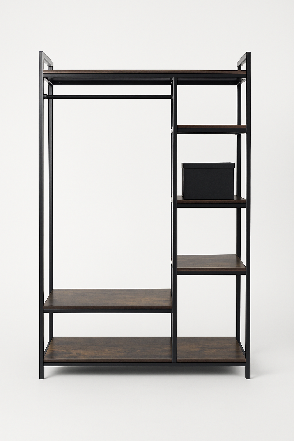 Industrial Open Wardrobe / Shelving Unit