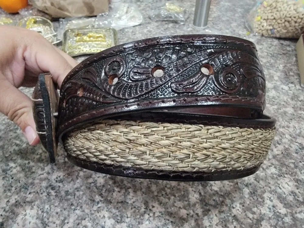 Brown Leather Belt image indicator(2)