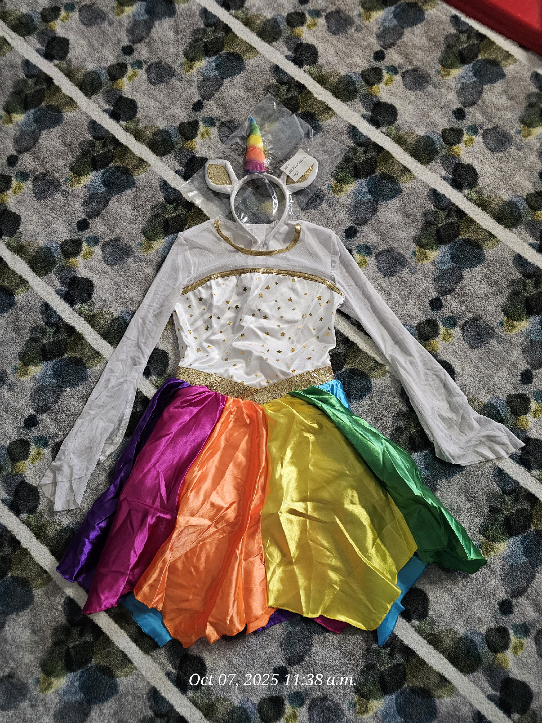 Mystical Unicorn Costume - Size Medium (8-10)